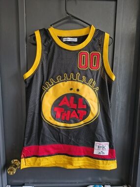 All That Black Yellow Red Mesh Jersey by Heritage Classics